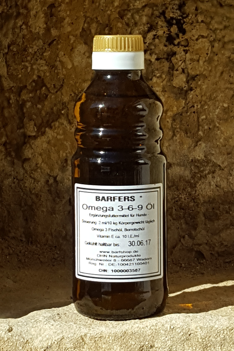 DHN Barfers Omega 3-6-9 Öl